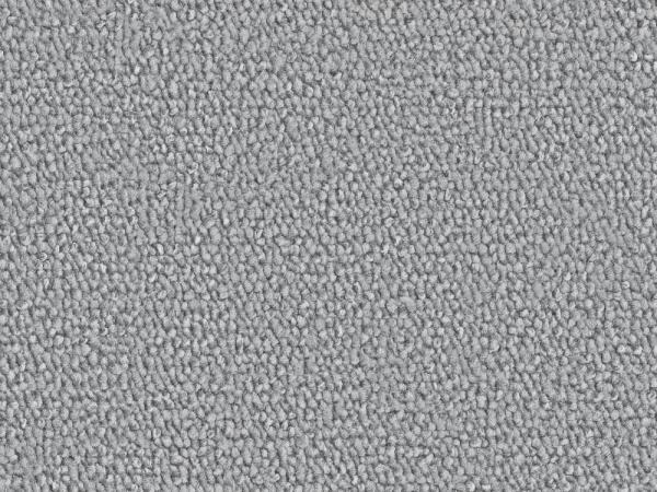 Wohnraum mit Vorwerk Rondo Teppichboden in Hellgrau – helle Raumwirkung, gleichmäßige Struktur, moderne Schlingenqualität